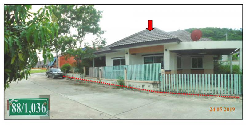 บ้านเดี่ยวหลุดจำนอง ธ.ธนาคารกรุงไทย ระยอง ปลวกแดง มาบยางพร