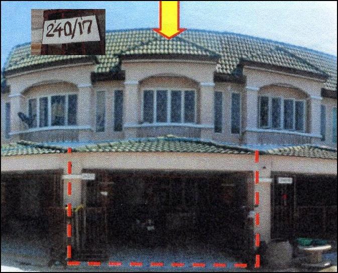 ทาวน์เฮ้าส์หลุดจำนอง ธ.ธนาคารอาคารสงเคราะห์ ระยอง บ้านฉาง พลา