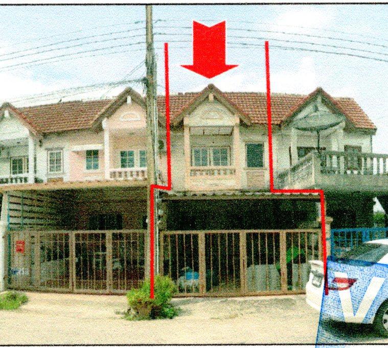 ทาวน์เฮ้าส์หลุดจำนอง ธ.ธนาคารอาคารสงเคราะห์ ระยอง เมืองระยอง เชิงเนิน