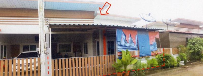 บ้านแฝดหลุดจำนอง ธ.ธนาคารอาคารสงเคราะห์ ระยอง ปลวกแดง แม่น้ำคู้