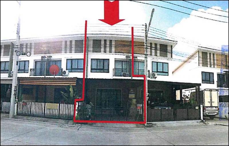 ทาวน์เฮ้าส์หลุดจำนอง ธ.ธนาคารอาคารสงเคราะห์ ระยอง ปลวกแดง มาบยางพร