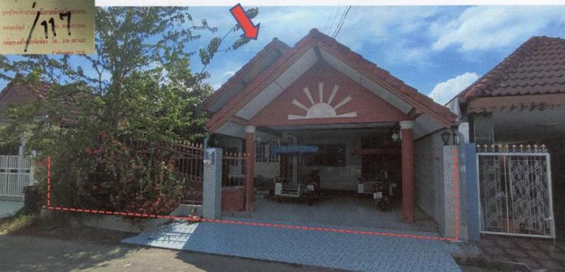 บ้านเดี่ยวหลุดจำนอง ธ.ธนาคารอาคารสงเคราะห์ ระยอง เมืองระยอง ทับมา