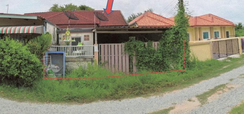 บ้านแฝดหลุดจำนอง ธ.ธนาคารอาคารสงเคราะห์ ระยอง บ้านฉาง พลา