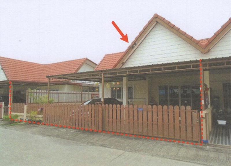 บ้านแฝดหลุดจำนอง ธ.ธนาคารอาคารสงเคราะห์ ระยอง เมืองระยอง เนินพระ