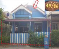 บ้านแฝดหลุดจำนอง ธ.ธนาคารอาคารสงเคราะห์ ระยอง เมืองระยอง ทับมา