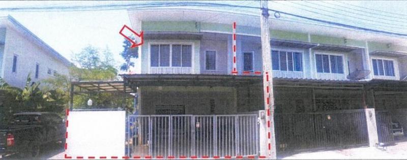 ทาวน์เฮ้าส์หลุดจำนอง ธ.ธนาคารอาคารสงเคราะห์ ระยอง ปลวกแดง มาบยางพร