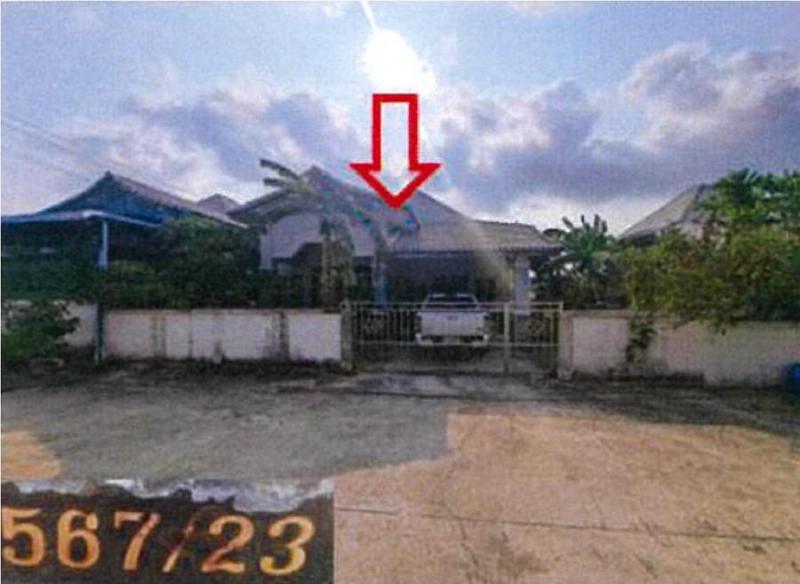 บ้านแฝดหลุดจำนอง ธ.ธนาคารอาคารสงเคราะห์ ระยอง ปลวกแดง แม่น้ำคู้