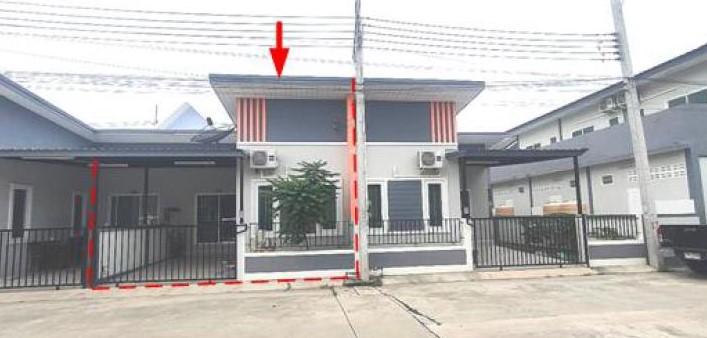ทาวน์เฮ้าส์หลุดจำนอง ธ.ธนาคารอาคารสงเคราะห์ ระยอง ปลวกแดง แม่น้ำคู้